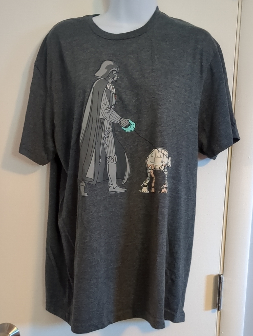 MAD Engine Star Wars Darth Vader Walking AT-AT Graphic T-Shirt L